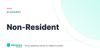 Non-Resident – definition card from the Heavnn University tax and residency glossary