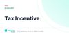 Tax Incentive – definition card from the Heavnn University tax and residency glossary