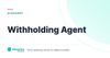Withholding Agent – definition card from the Heavnn University tax and residency glossary