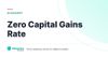 Zero Capital Gains Rate – definition card from the Heavnn University tax and residency glossary