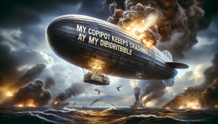 My Copilot Keeps Crashing My Dirigible