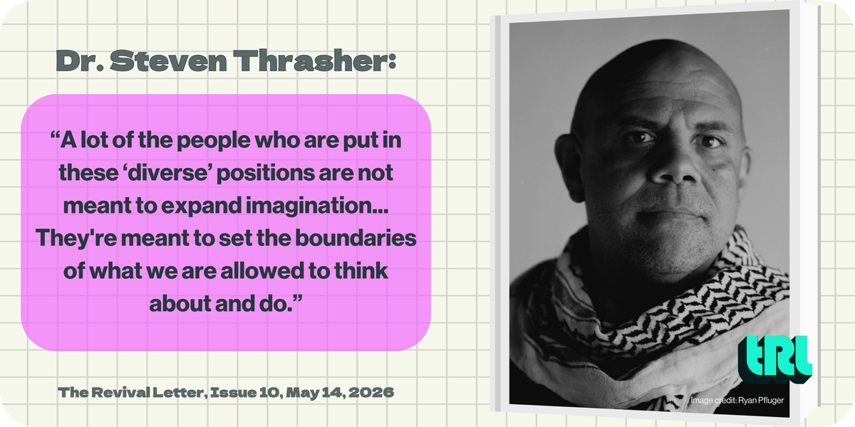 The Overseer Class: A Conversation with Dr. Steven Thrasher