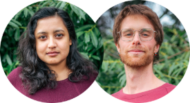 Brishti Basu and Mike Graeme