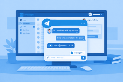 How to Manage Telegram Messages in Intercom