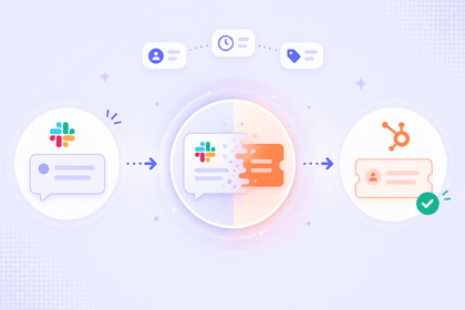 How to Turn Slack Messages into HubSpot Support Tickets