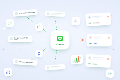 How to Automatically Create HubSpot Contacts From LINE Messages