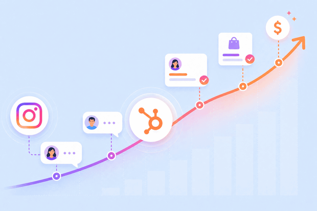 Instagram HubSpot Integration for Sales Teams: Turn DMs into Deals