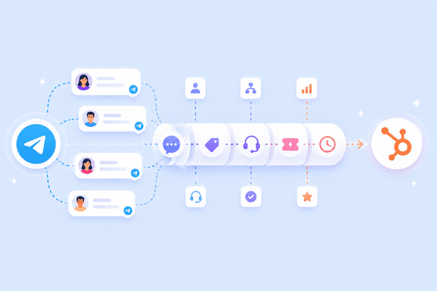 Telegram HubSpot Integration for Customer Service Teams: The Complete Guide