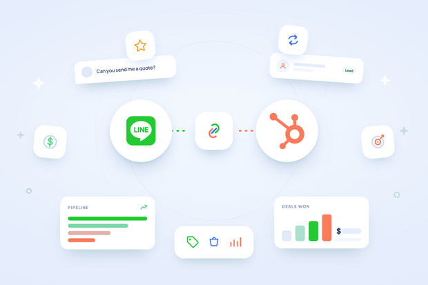 LINE HubSpot Integration for Sales Teams: Deals & Companies
