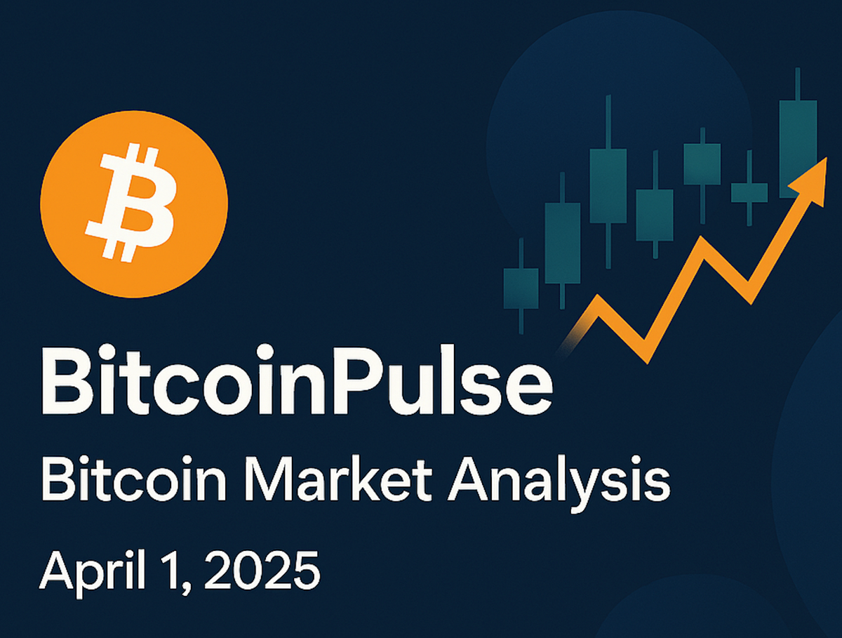 BitcoinPulse: Bitcoin Market Analysis - April 1, 2025