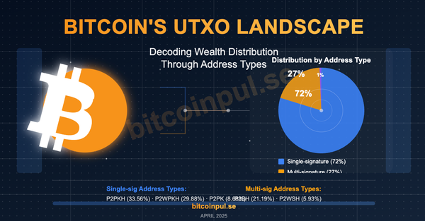 Bitcoin's UTXO Landscape: Decoding Wealth Distribution Through Address Types