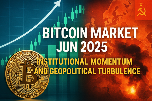 Bitcoin Market Jun 2025 - institutional momentum and geopolitical turbulence