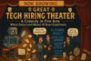 Tech hiring theater — satirical comedy about broken interview processes