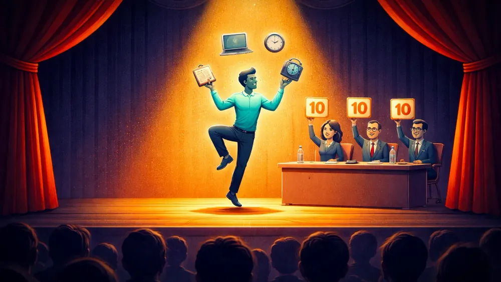 Tech hiring theater — satirical comedy about broken interview processes