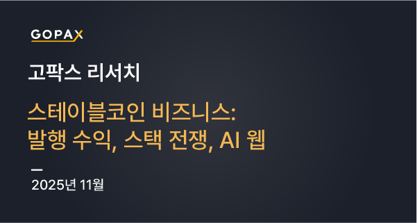 스테이블코인 비즈니스: 발행 수익, 스택 전쟁, AI 웹