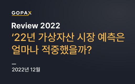 전문가들의 ‘22년 가상자산 시장 예측’은 얼마나 적중했을까?