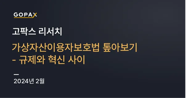 가상자산이용자보호법 톺아보기: 규제와 혁신 사이