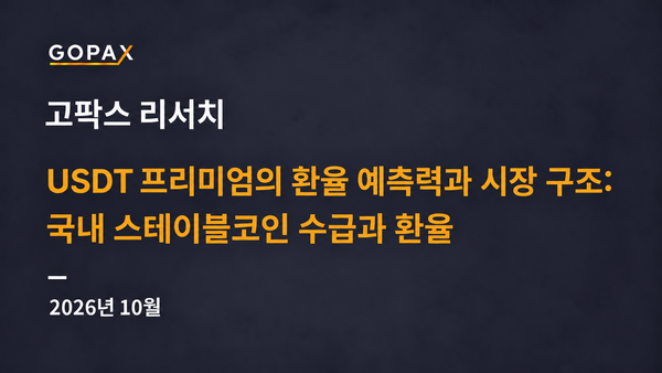 USDT 프리미엄의 환율 예측력과 시장 구조: 국내 스테이블코인 수급과 환율