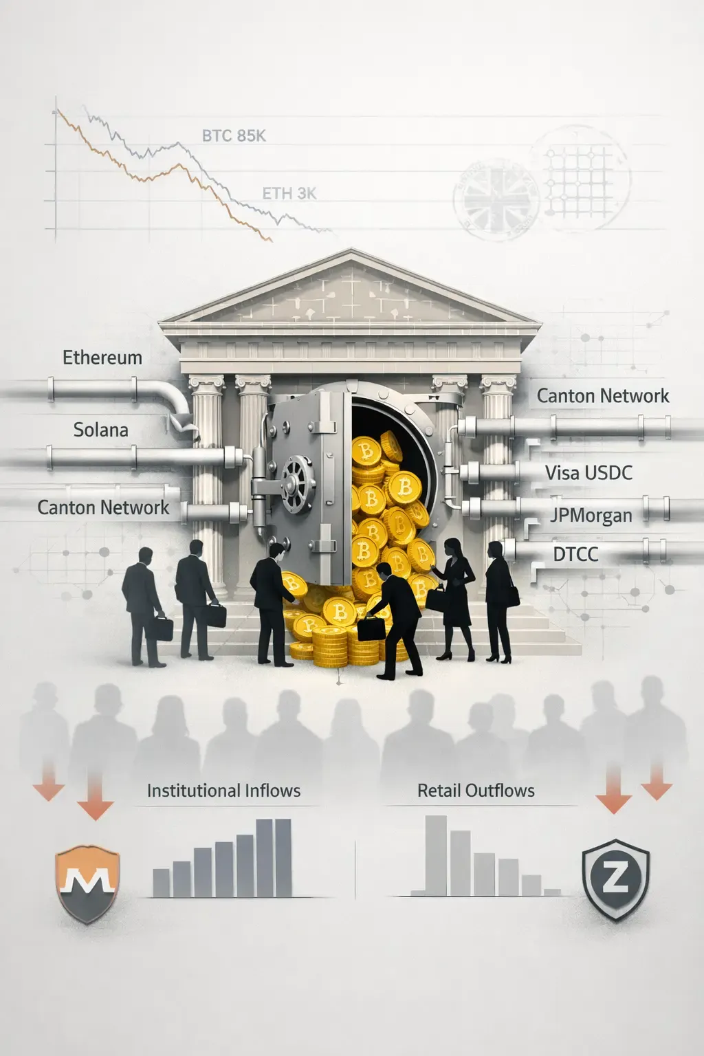 Tendances Crypto Semaine 51 : Les Flux Institutionnels Dominent Face aux Renforcements Réglementaires et aux Infrastructures