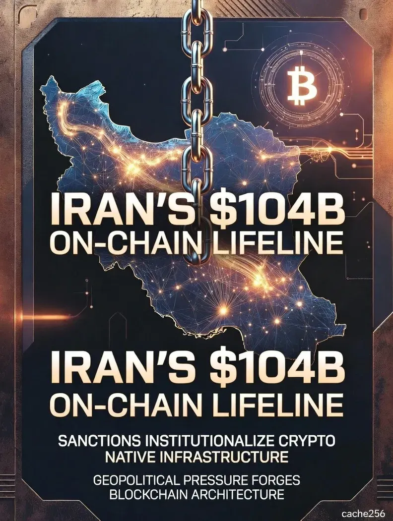 Iran's $104B On-Chain Lifeline: How Sanctions-Busting Crypto Flows Rewrote Geopolitical Finance