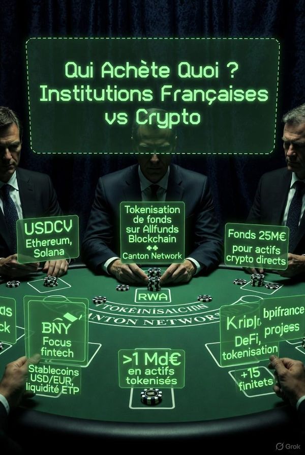 Institutions françaises et crypto : qui accumule quoi en silence