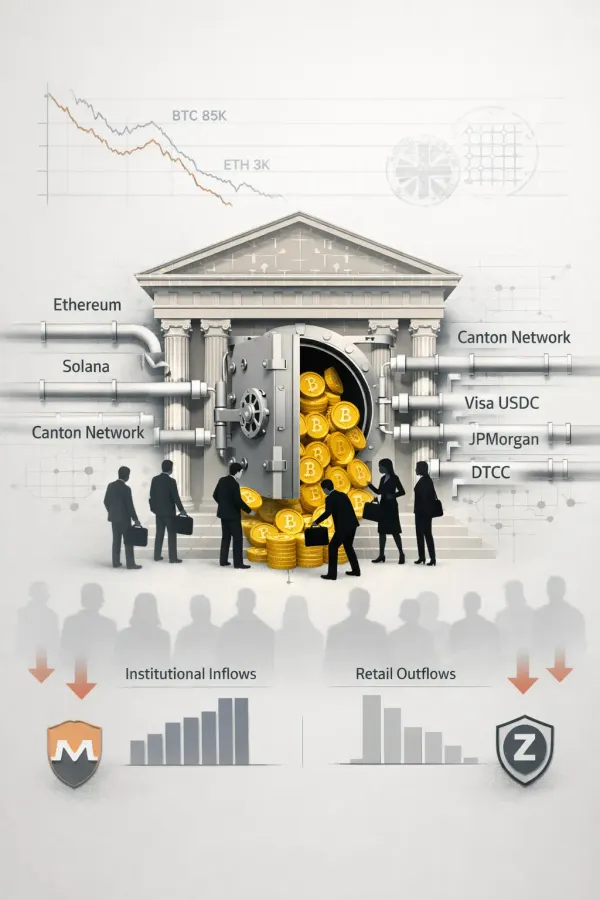 Tendances Crypto Semaine 51 : Les Flux Institutionnels Dominent Face aux Renforcements Réglementaires et aux Infrastructures