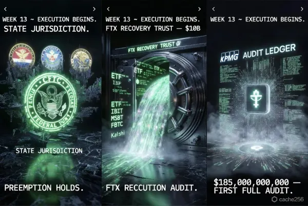 Crypto Trends Week 13: Prediction Markets Go Institutional, Tether KPMG Audit & FTX $10B Re-Entry