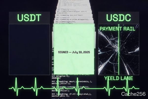 GENIUS Act: The Yield Ban in Force — Circle vs Tether & the CLARITY Act Battleground