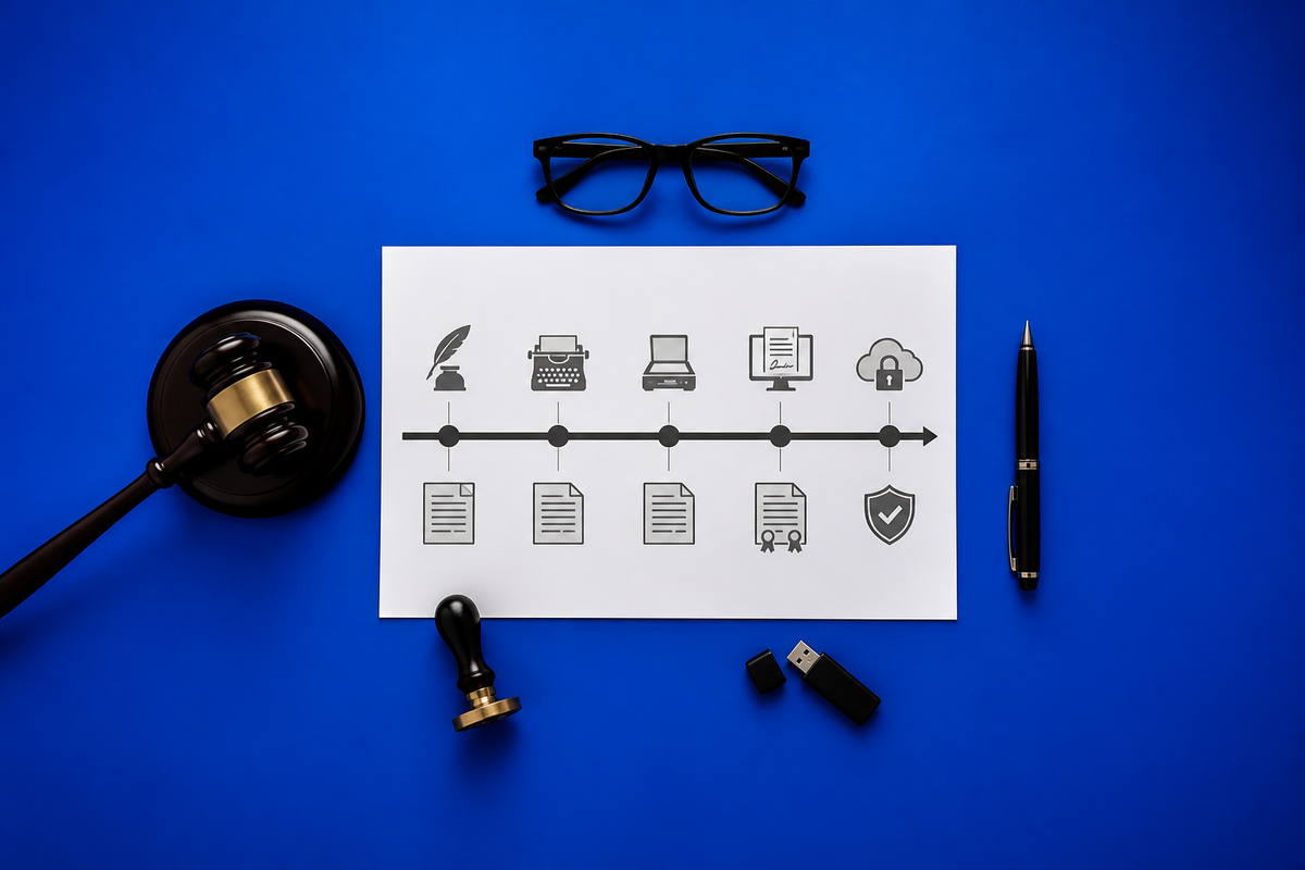 The Gradual Legal Recognition of E-Signatures as Equivalents to Wet Signatures
