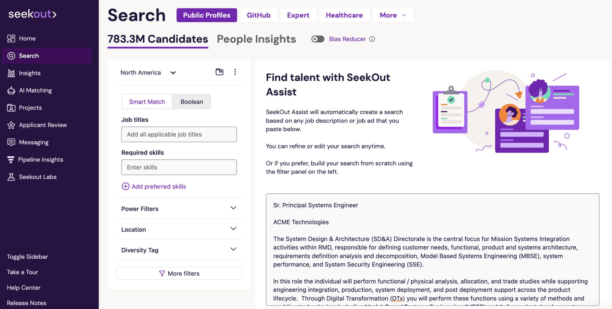 Seek-out