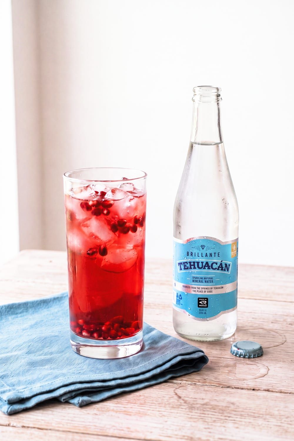 Jamaica Pomegranate Highball