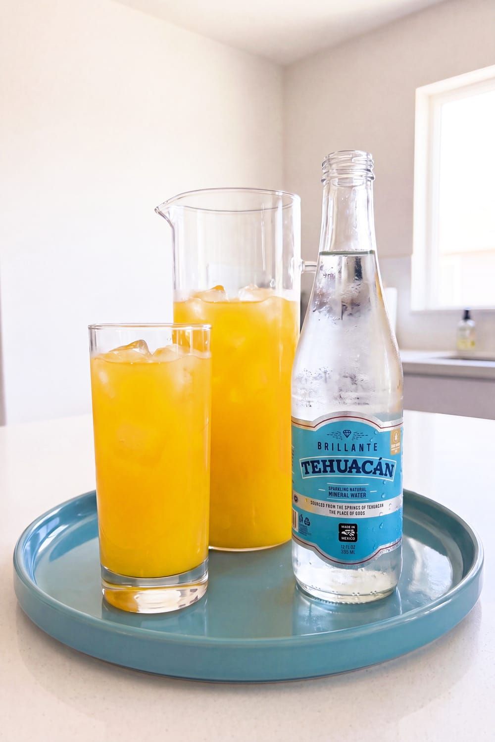 Sparkling Mango Ginger Pitcher