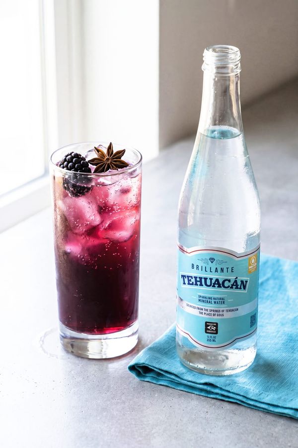 Blackberry Anise Sparkling Cooler