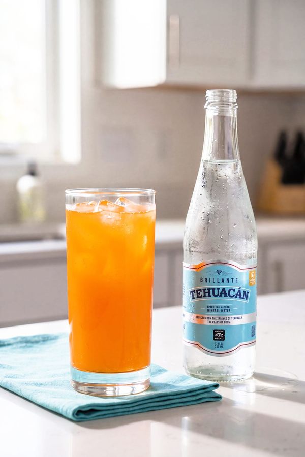 Tehuacan Sparkling Carrot Ginger Cooler
