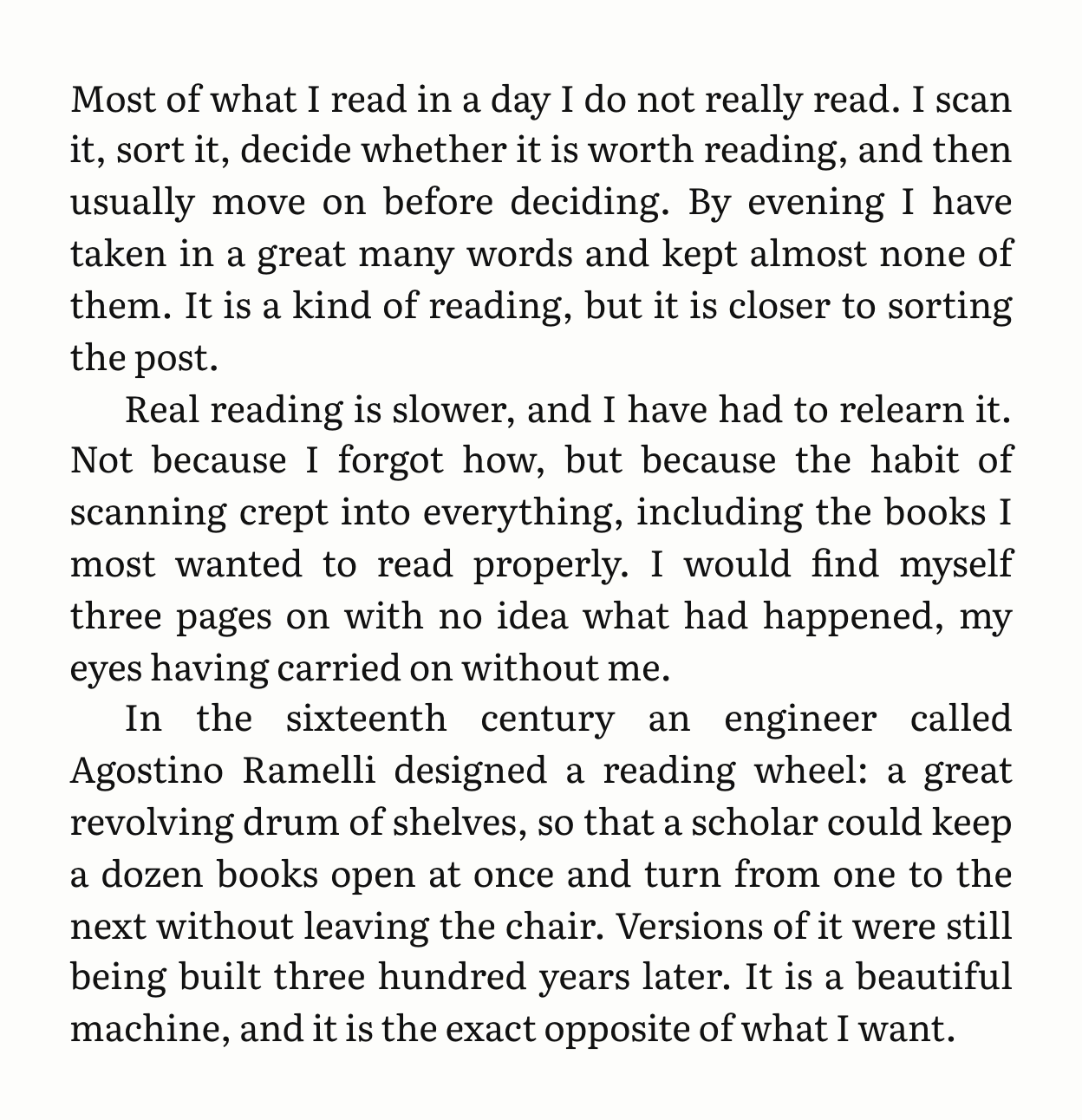 Times New Roman, justified and indented.