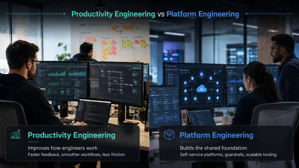 Productivity vs Platform Engineering Team Practical Differences