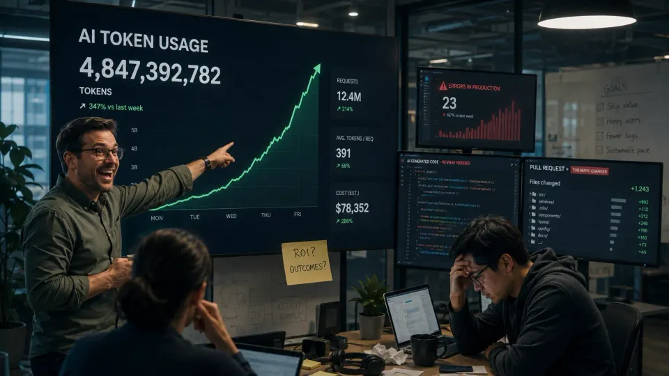Tokenmaxxing: Why AI Usage Metrics Don’t Measure Productivity