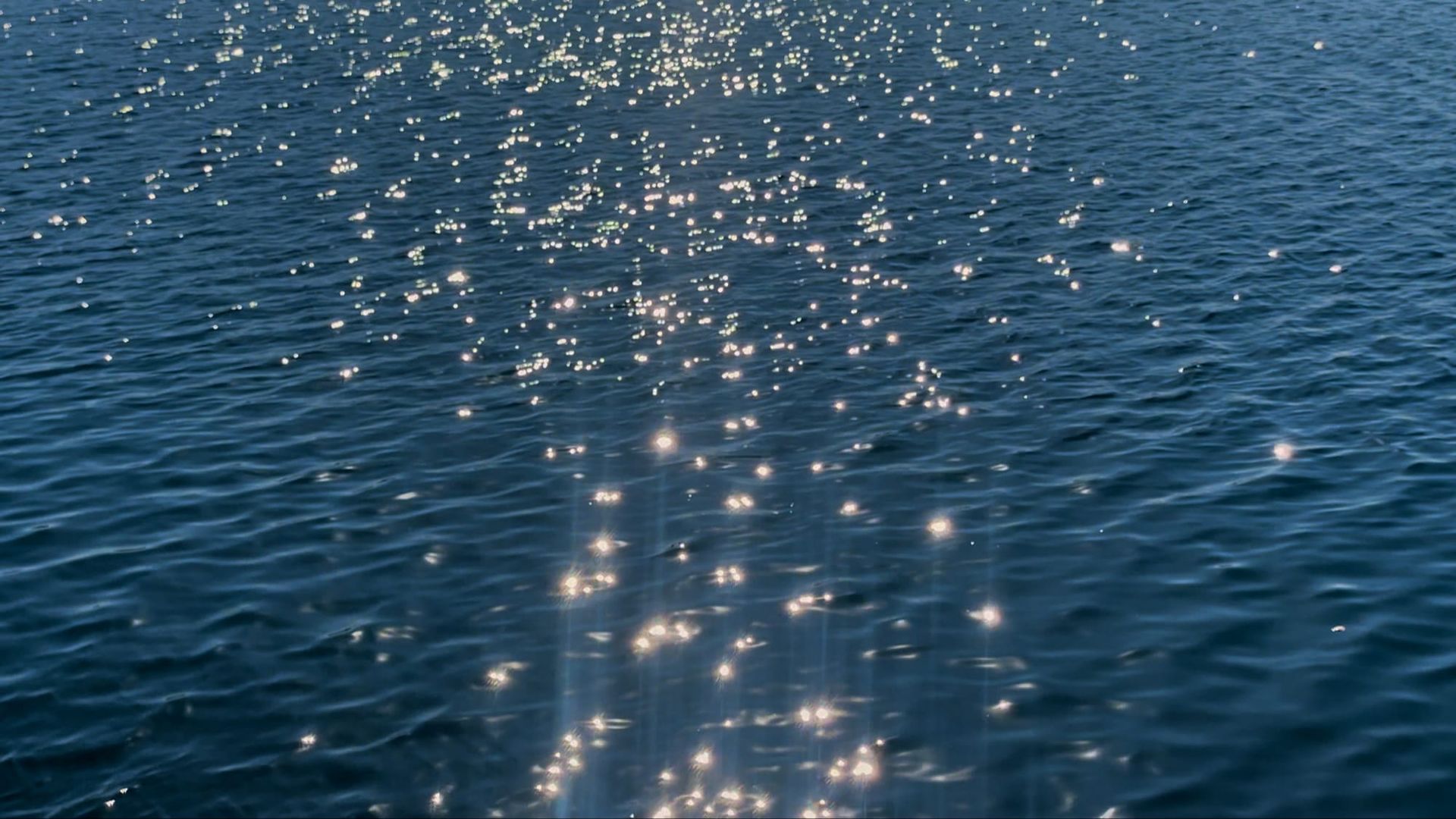 Light dancing on water. Let the abundance flow.