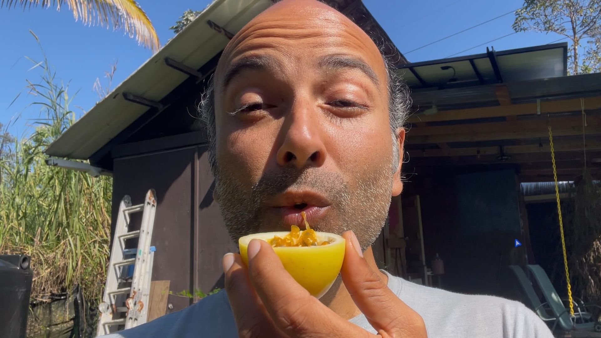 Slurping on some lilikois