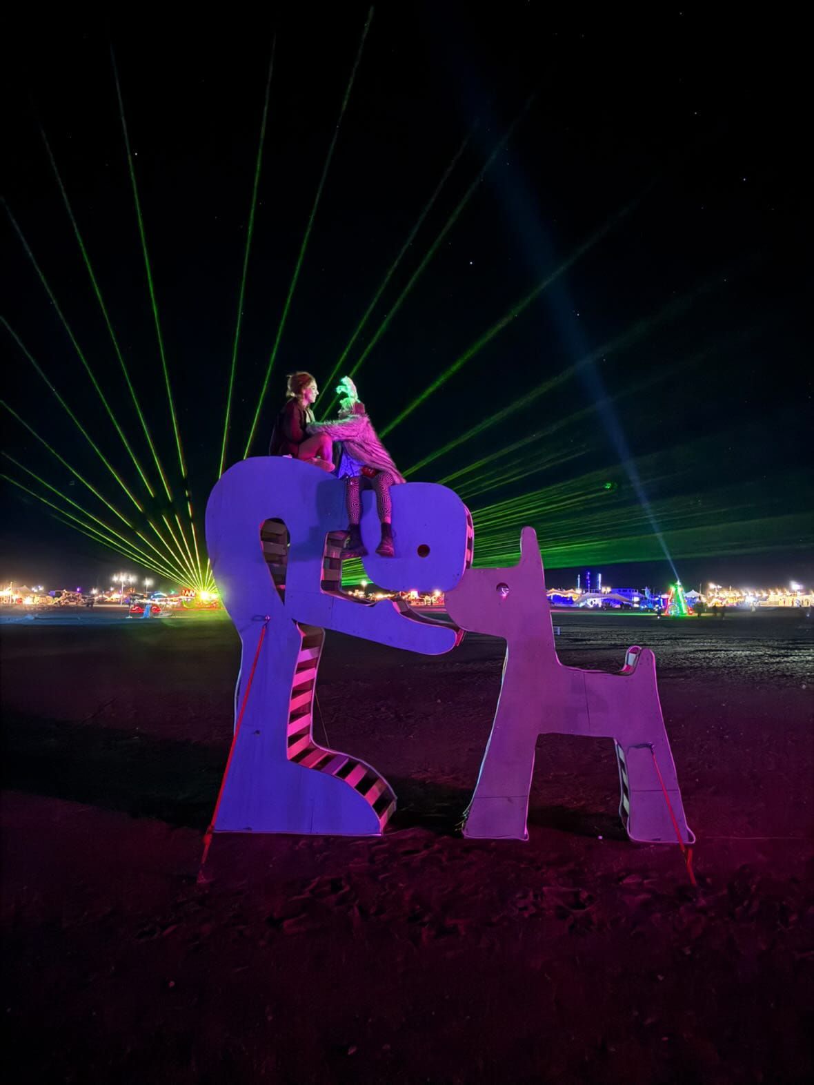 A special moment shared between two Best Friends.