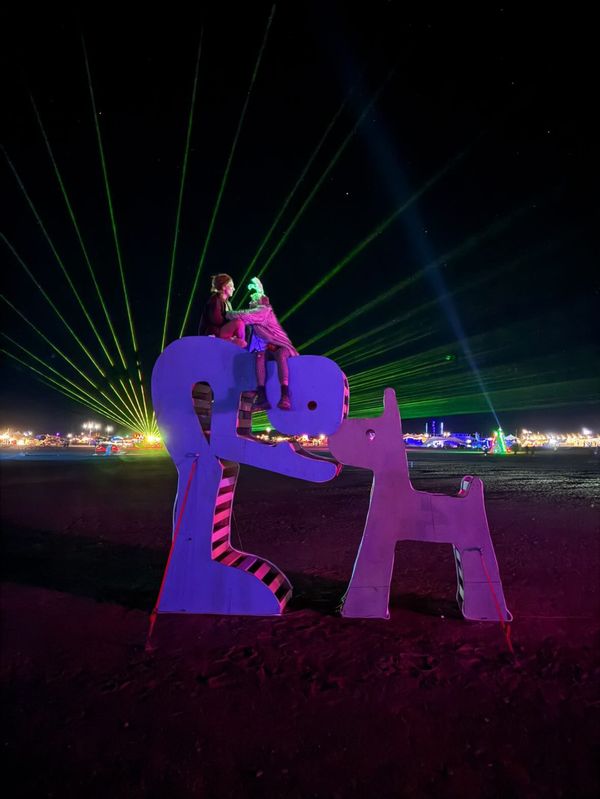 A special moment shared between two Best Friends.