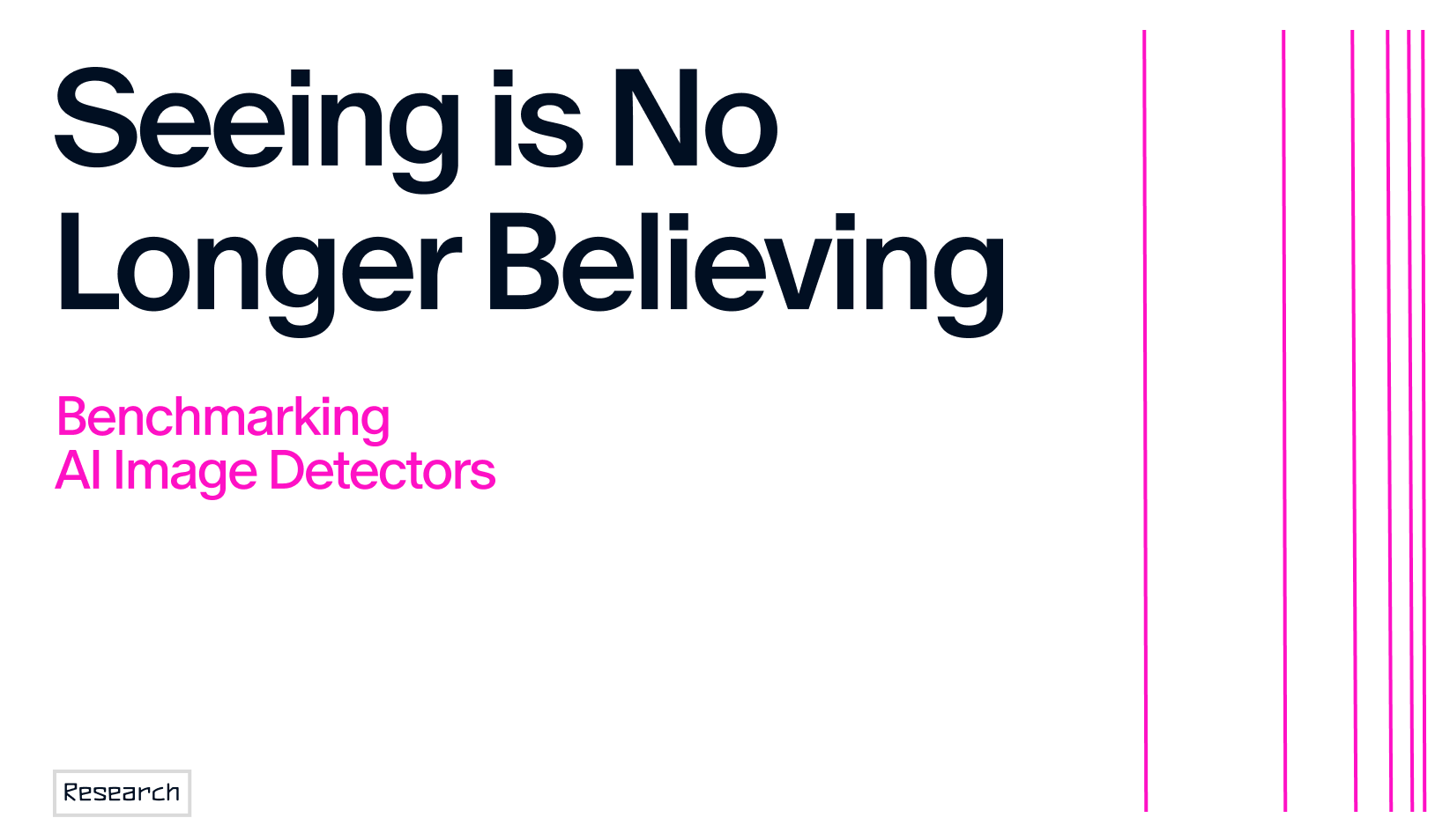 Seeing Is Not Believing: Benchmarking AI Image Detectors