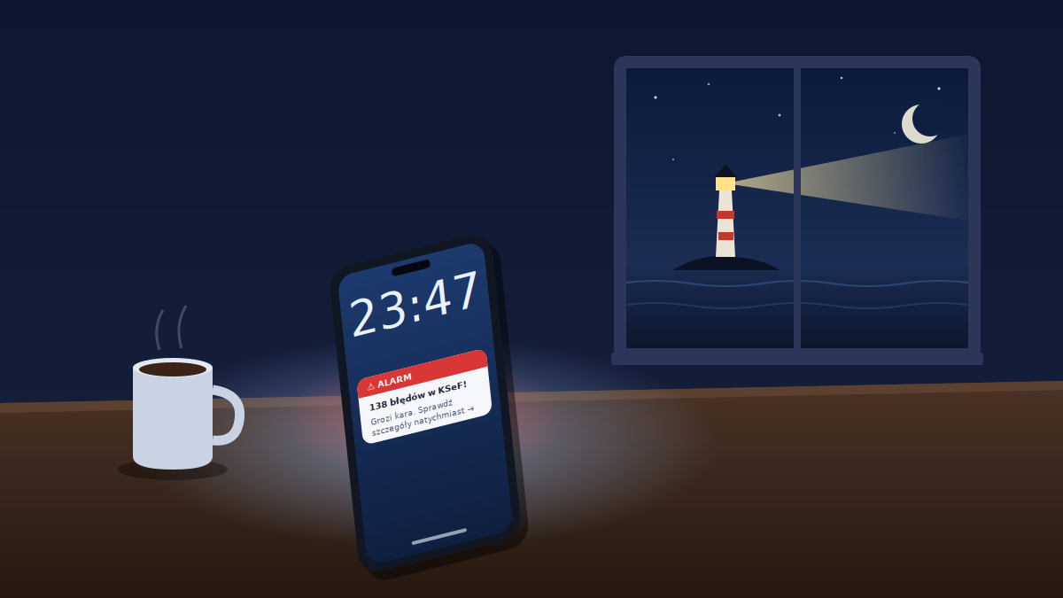 Wiadomość o 23:47