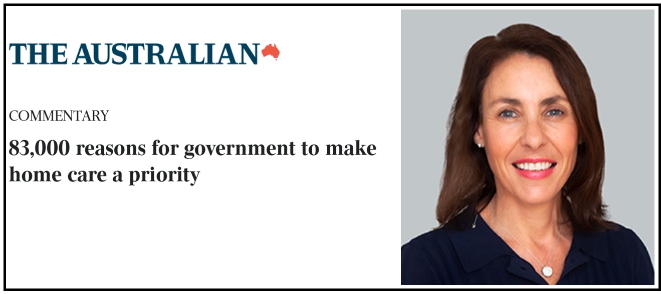 Thousands at risk from delay to Home Care Packages, cautions Prue Bowden