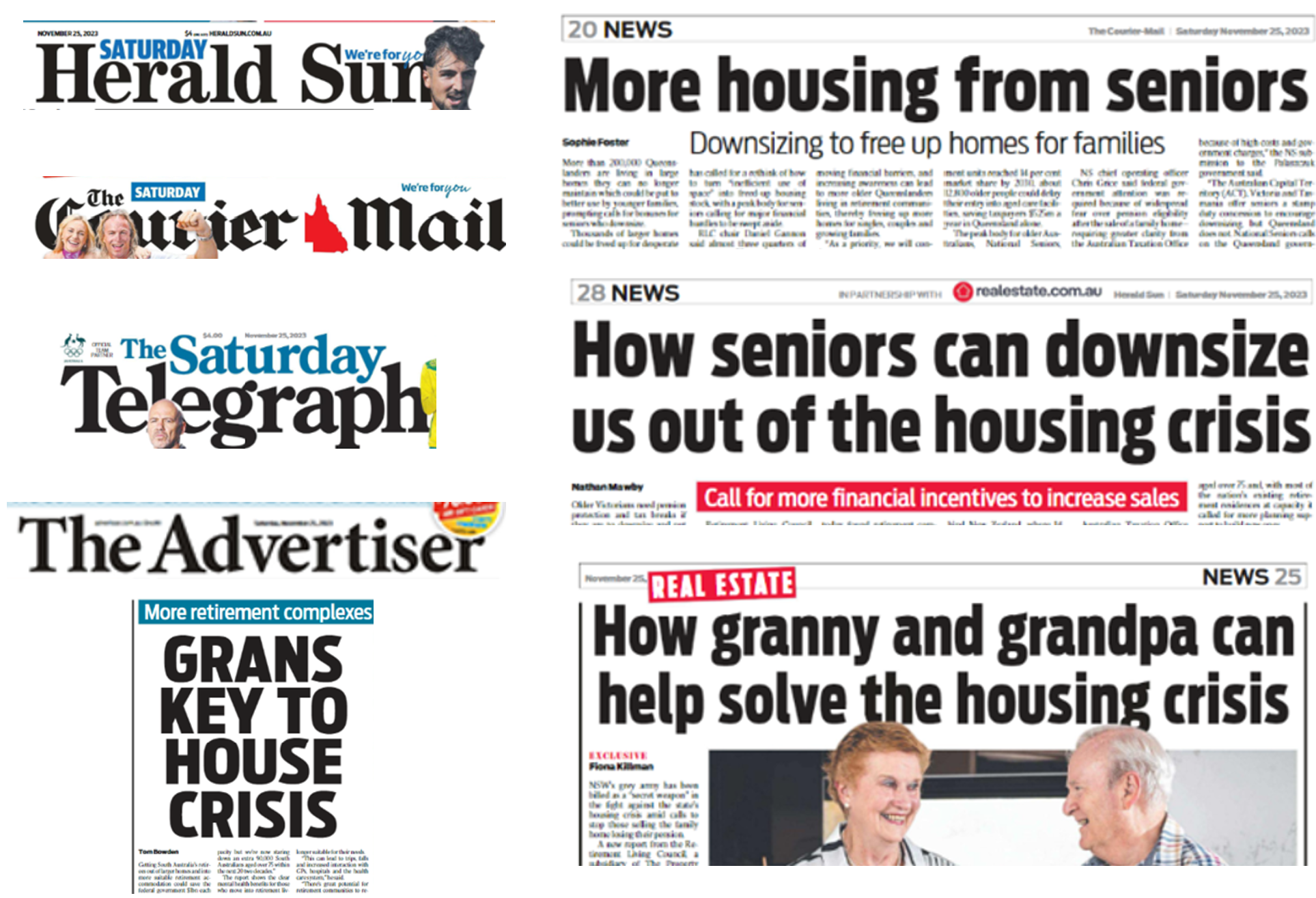 Retirement Living Council goes hard with data, repositioning villages in Canberra and states as housing and care solution