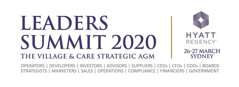 The future of retirement living & aged care at the LEADERS SUMMIT