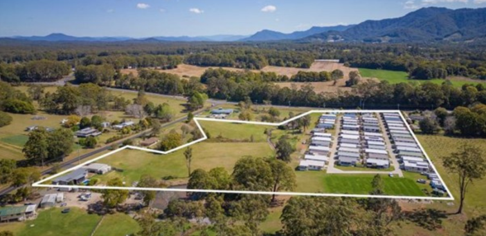 Lincoln Place private investment vehicle site Brookhaven Village in NSW Mid-North Coast for sale to test the market