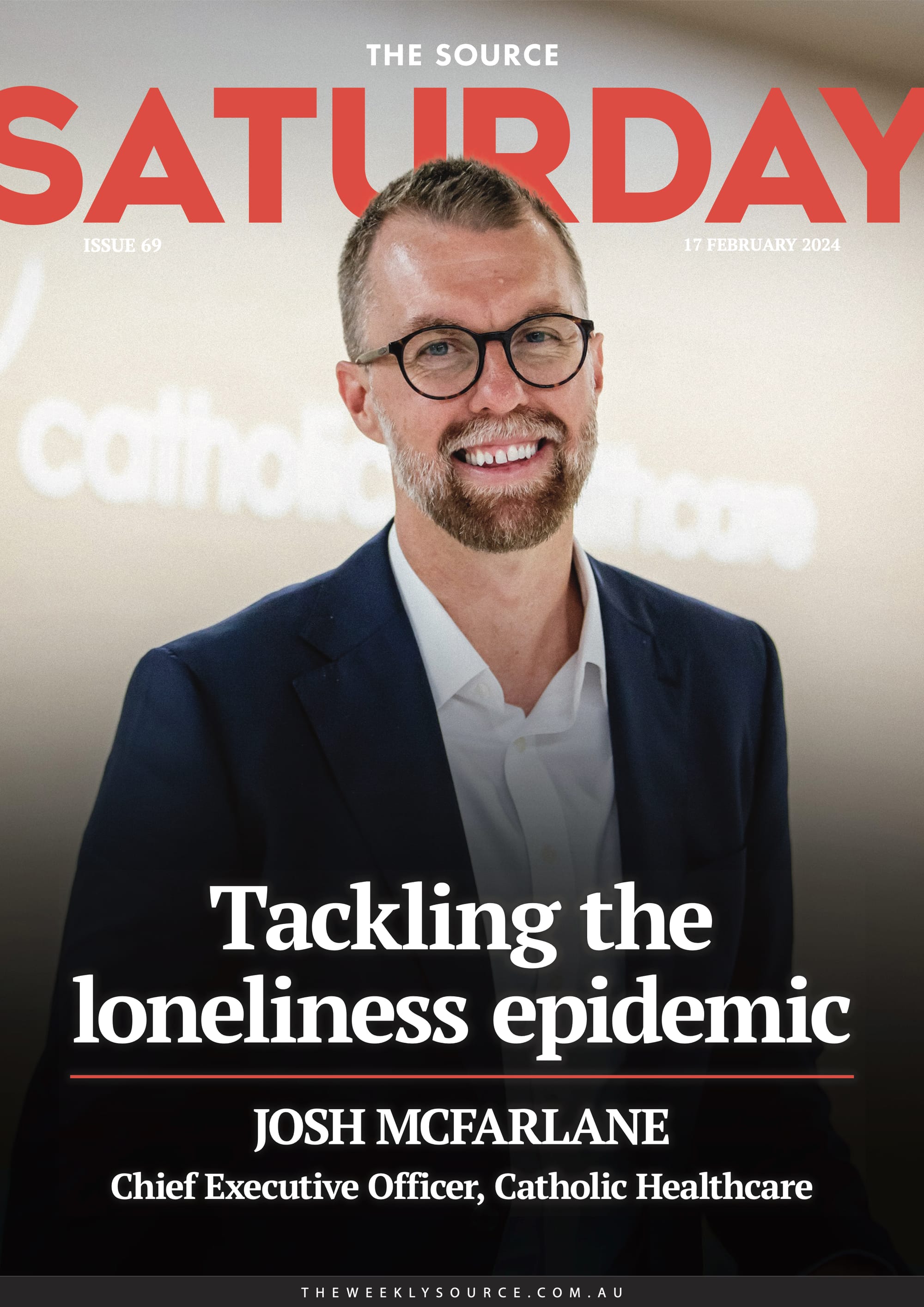 Only in SATURDAY: Catholic HealthCare CEO Josh McFarlane's exclusive interview