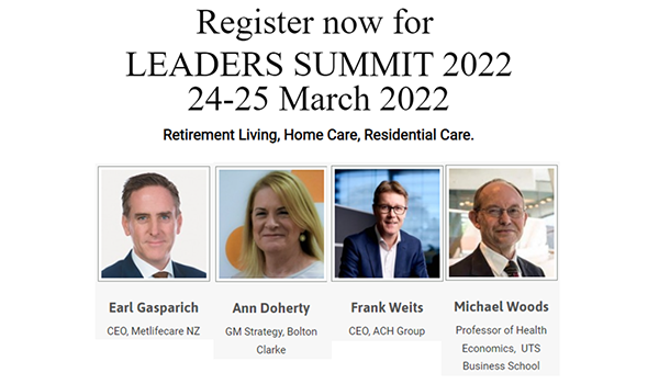 The future of Retirement Living, at the LEADERS SUMMIT