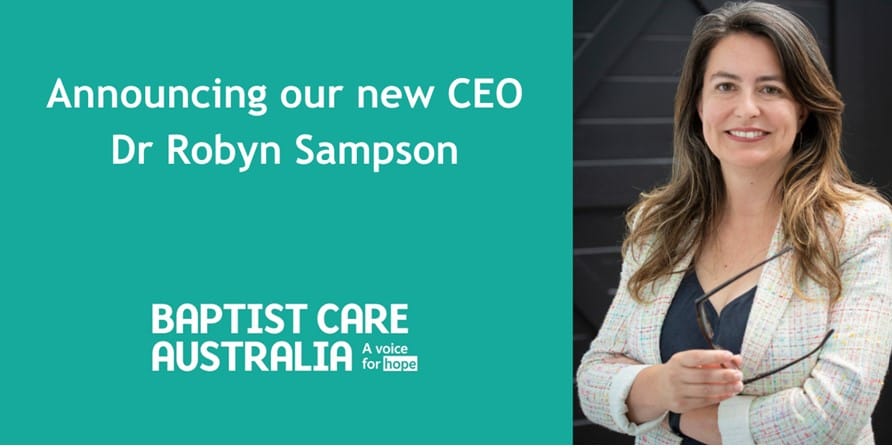 Baptist Care Australia appoints new CEO